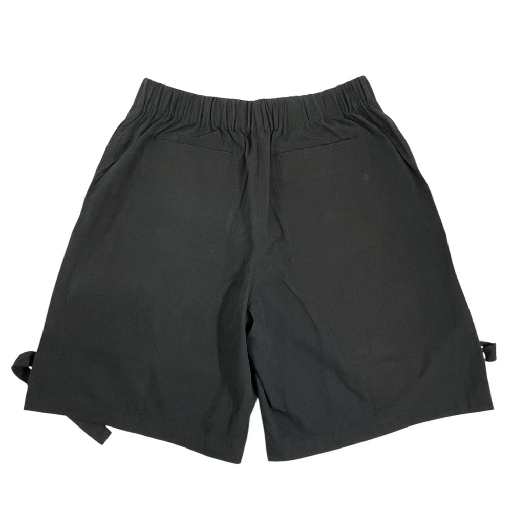 Oak+Fort Cotton Nylon Twill Cargo Shorts Black, Medium, 6-pockets 9” inseam - Picture 4 of 11